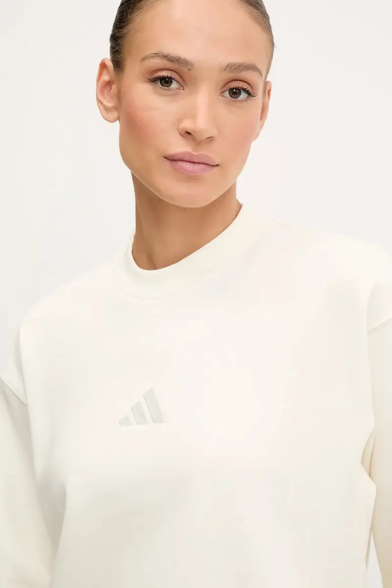 felpa ALL SZN donna colore beige IY6748 miniatura 4