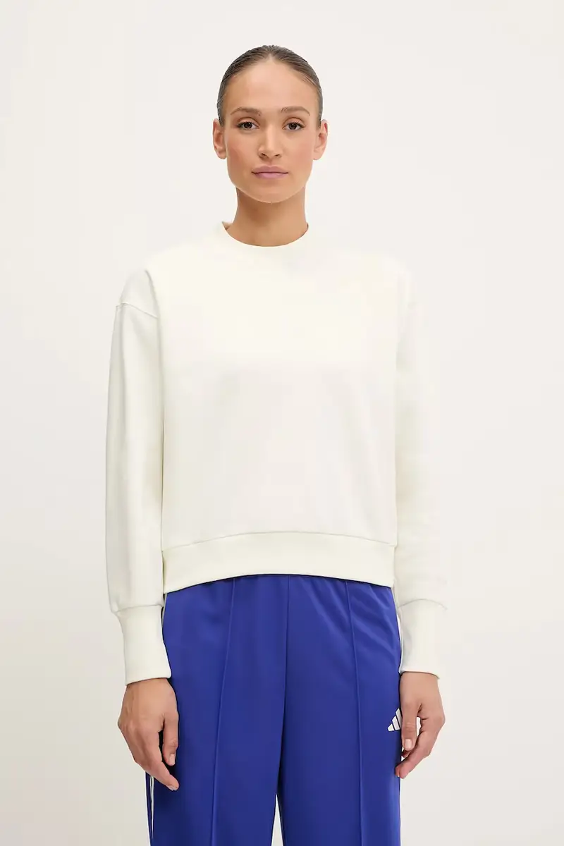 felpa ALL SZN donna colore beige IY6748