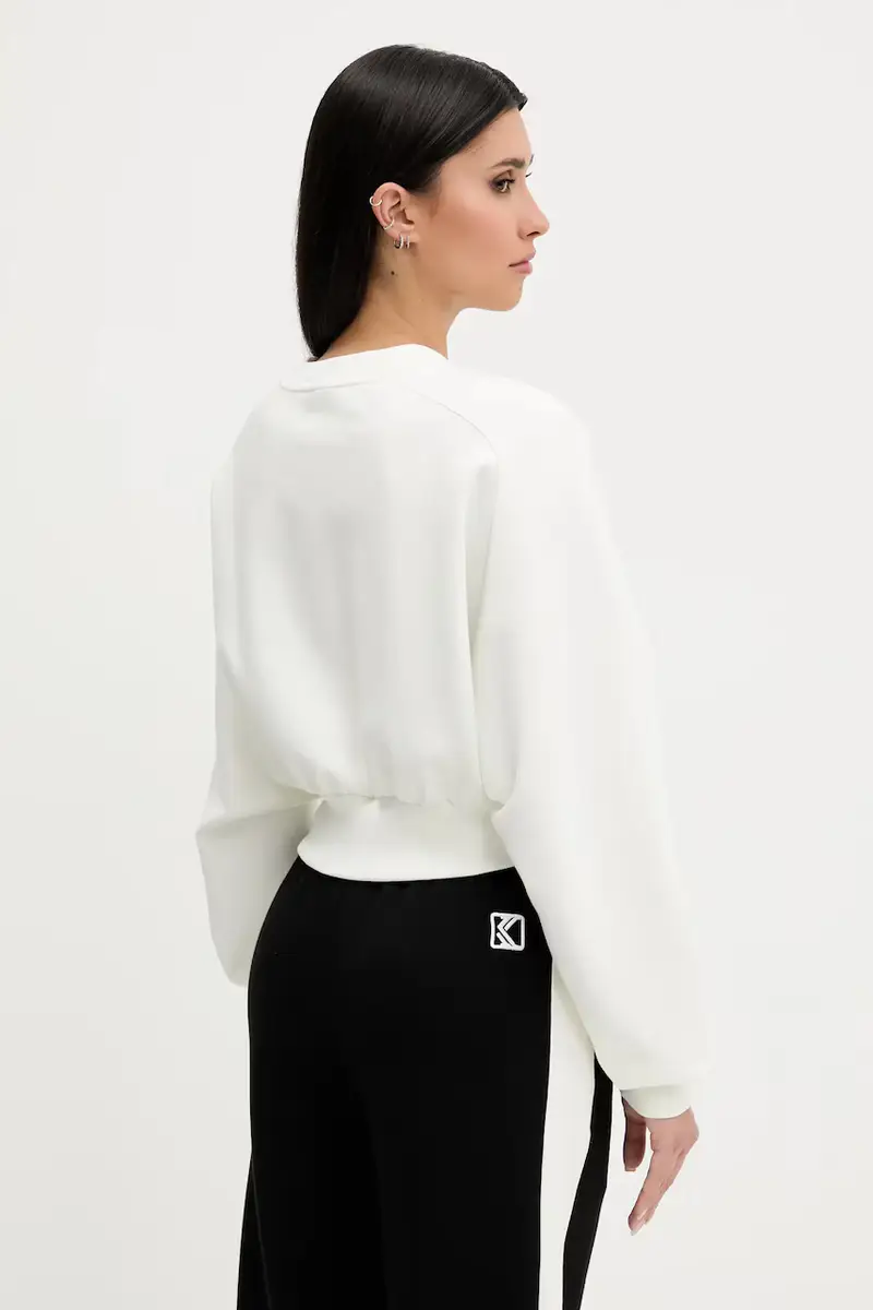 felpa All SZN donna colore beige JV9893 miniatura 3