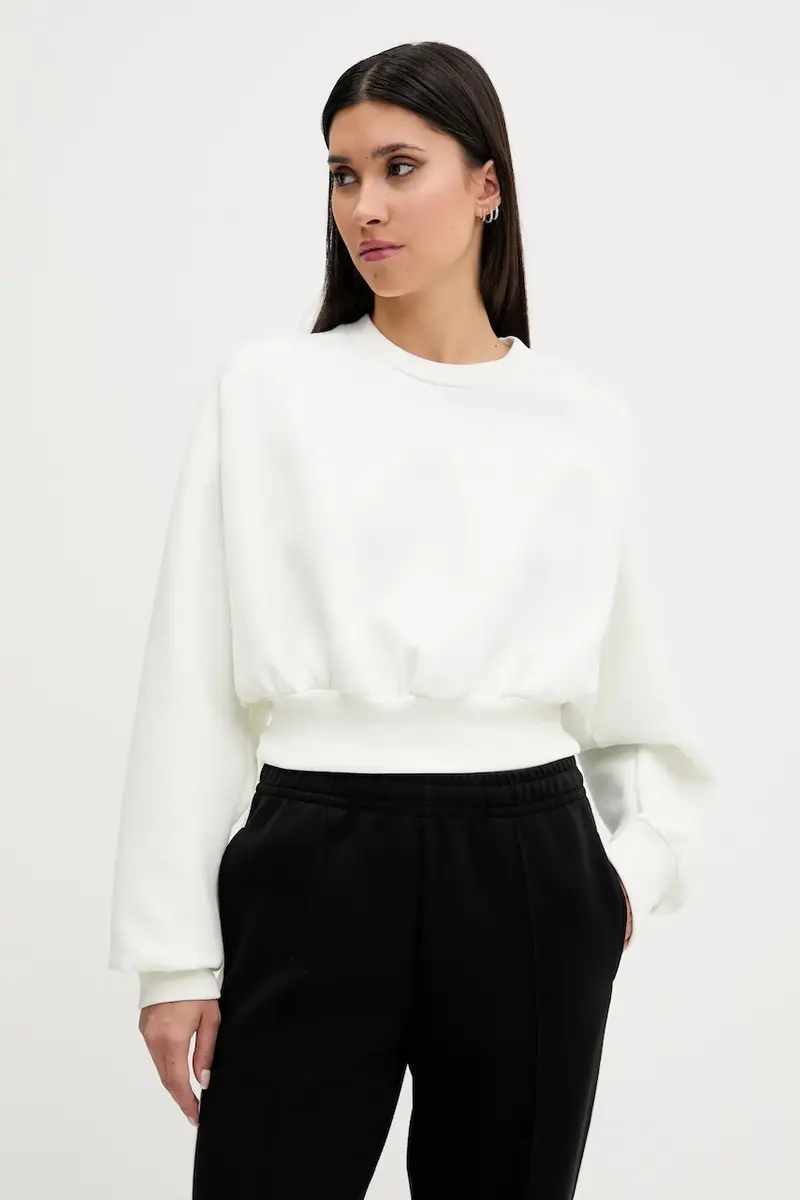 felpa All SZN donna colore beige JV9893