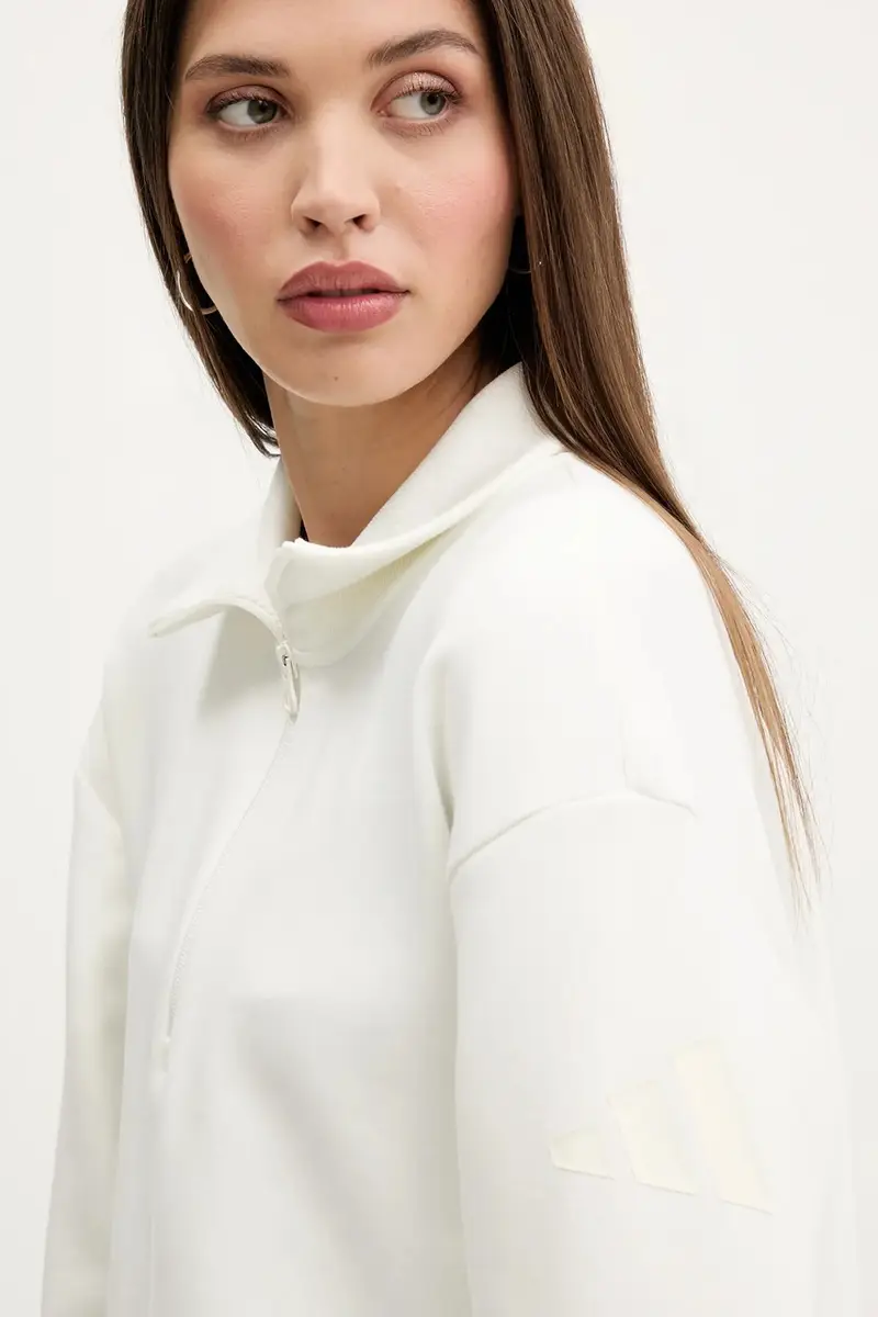 felpa All SZN donna colore beige JV9907 miniatura 4