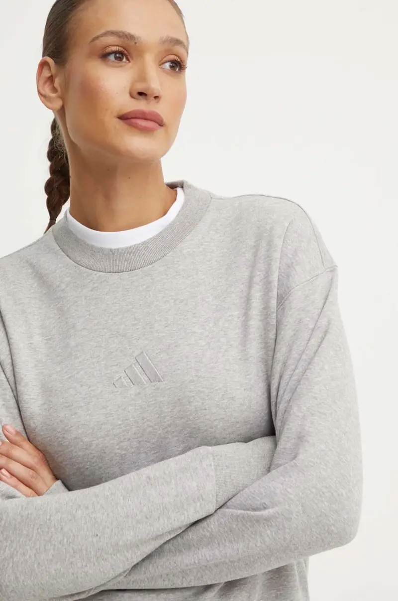 felpa All SZN donna colore grigio IY6749 miniatura 4