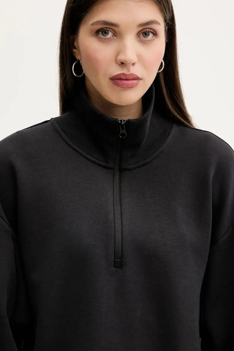 felpa ALL SZN donna colore nero JM1659 miniatura 4