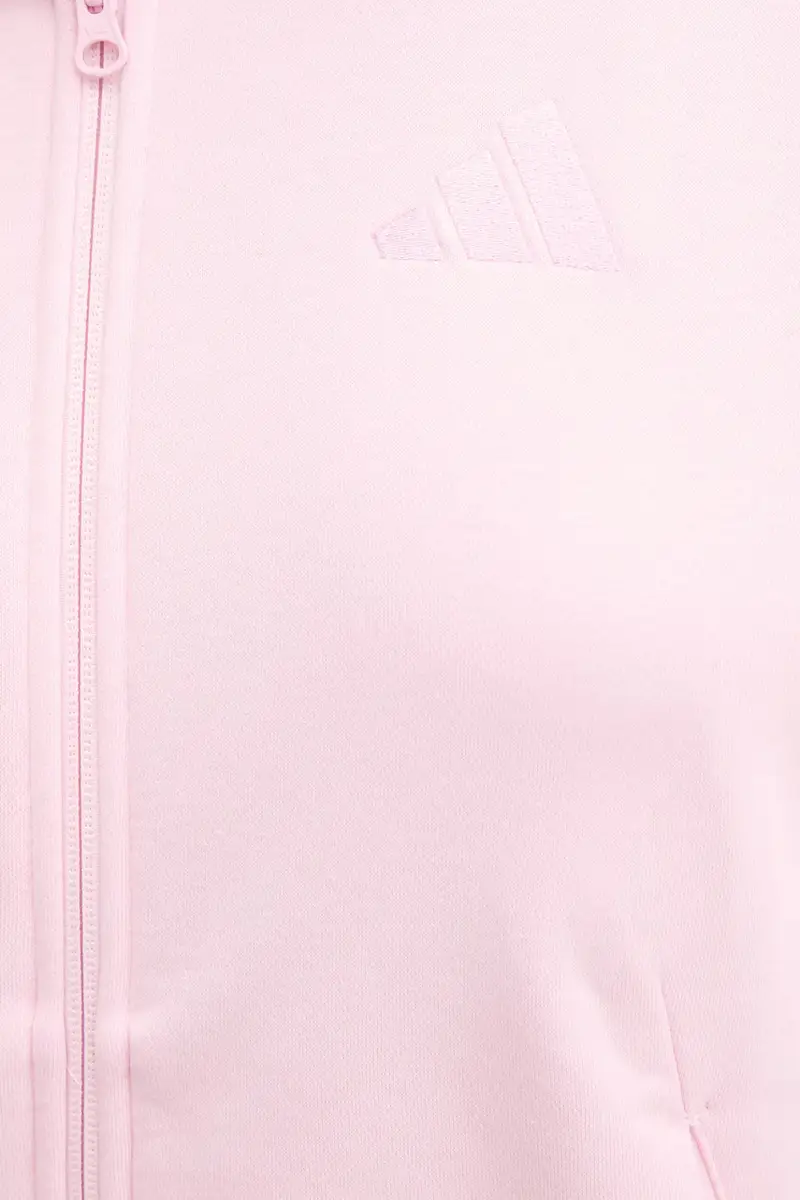 felpa All SZN donna colore rosa con cappuccio con applicazione JV7289 miniatura 5