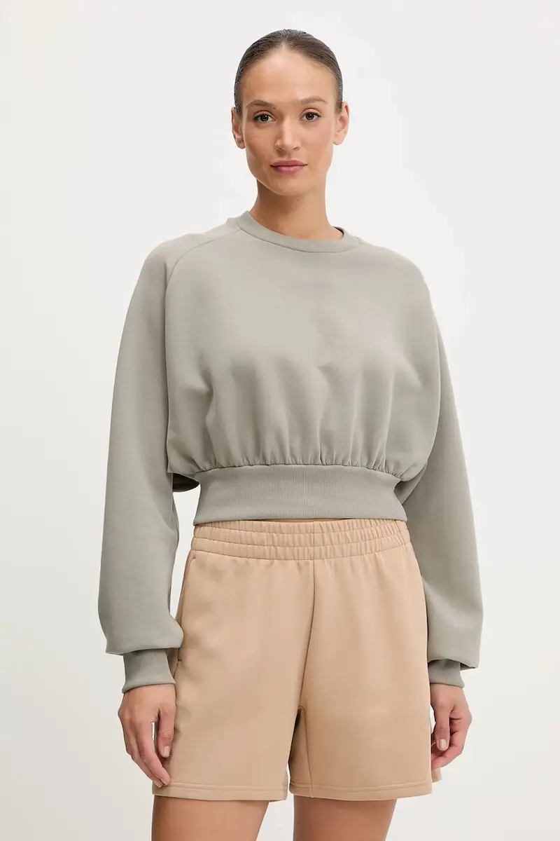 felpa All SZN donna colore verde JW5070