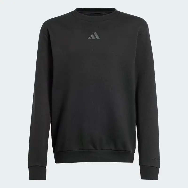 Felpa All SZN Graphic Crew Junior Black miniatura 4