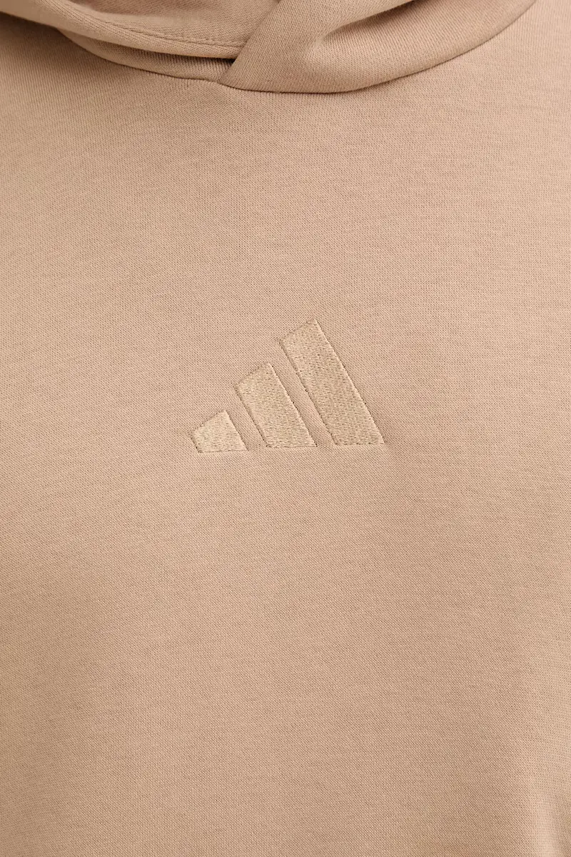 felpa ALL SZN uomo colore beige con cappuccio JX5091 miniatura 5