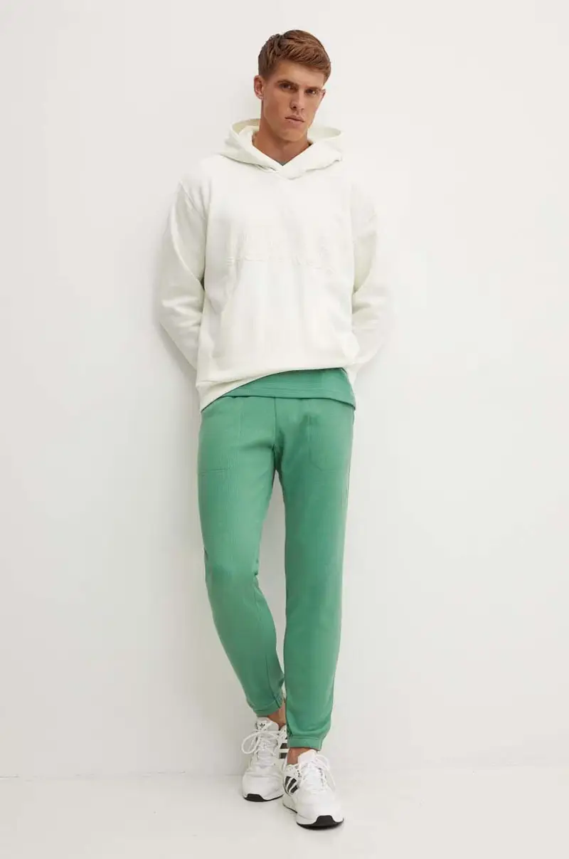 felpa All SZN uomo colore bianco con cappuccio IY6594 miniatura 2