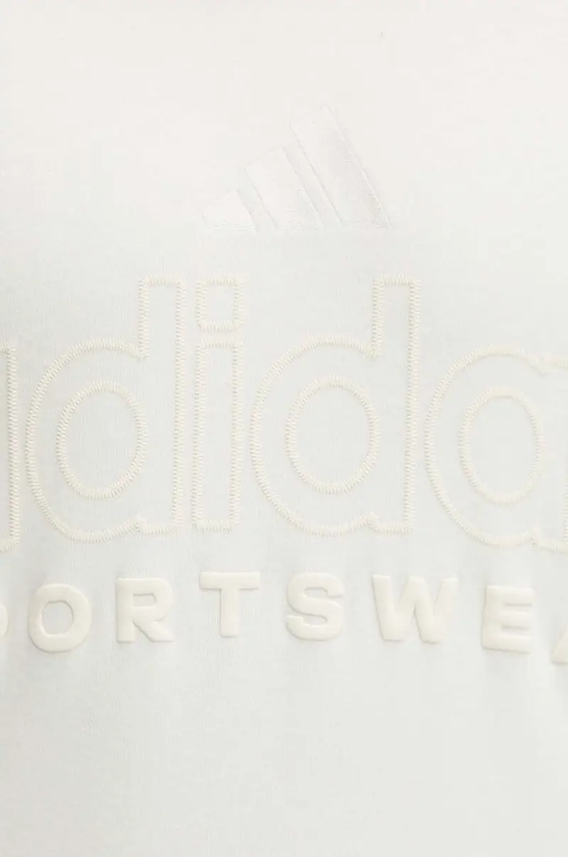 felpa All SZN uomo colore bianco con cappuccio IY6594 miniatura 5