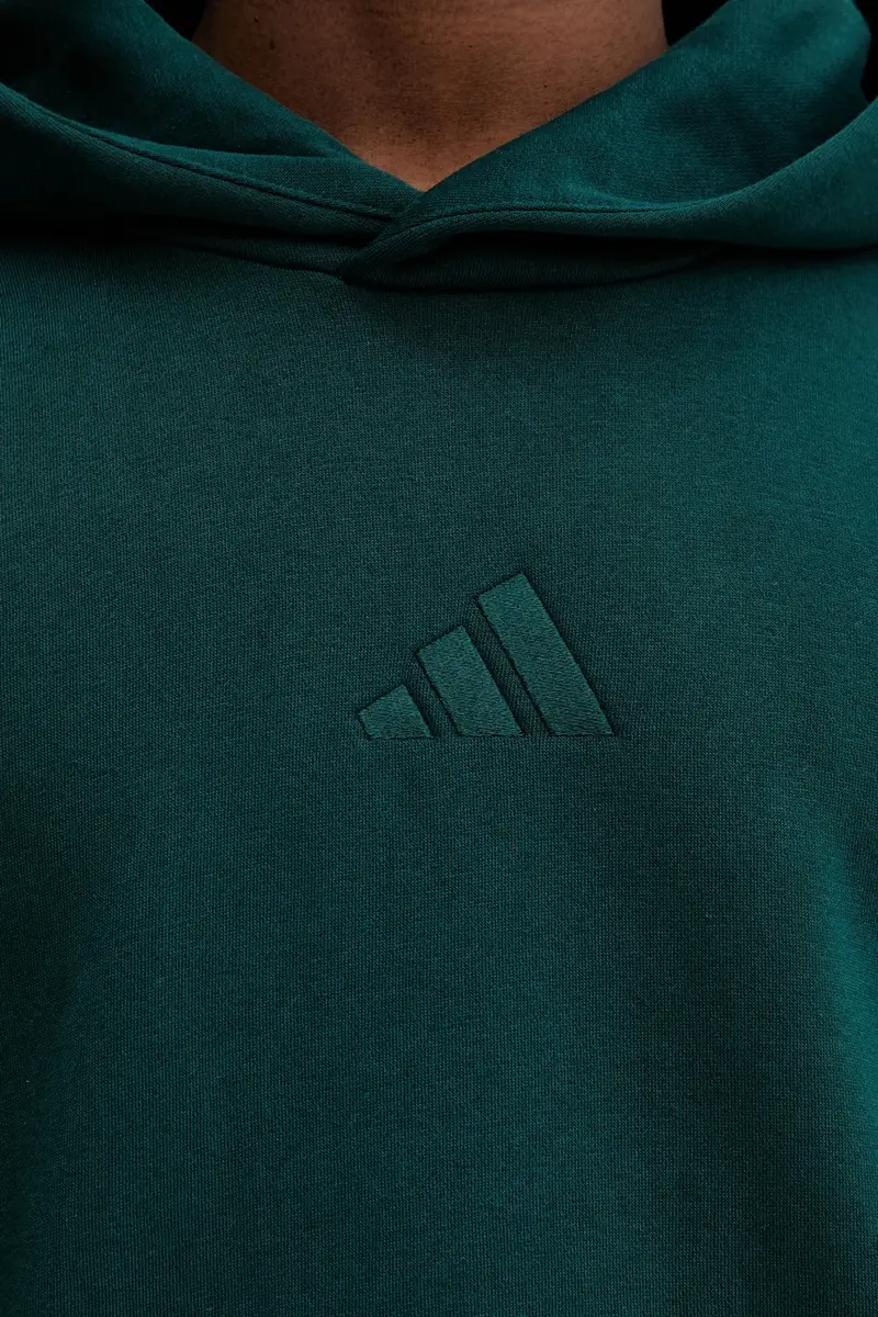 felpa All Szn uomo colore verde con cappuccio KB8527 Turchese miniatura 5