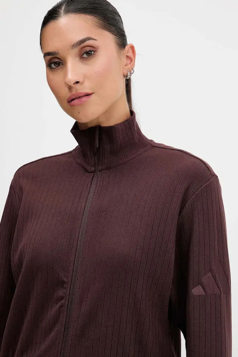 felpa All Szn Winterized donna colore marrone JM5947 miniatura 4