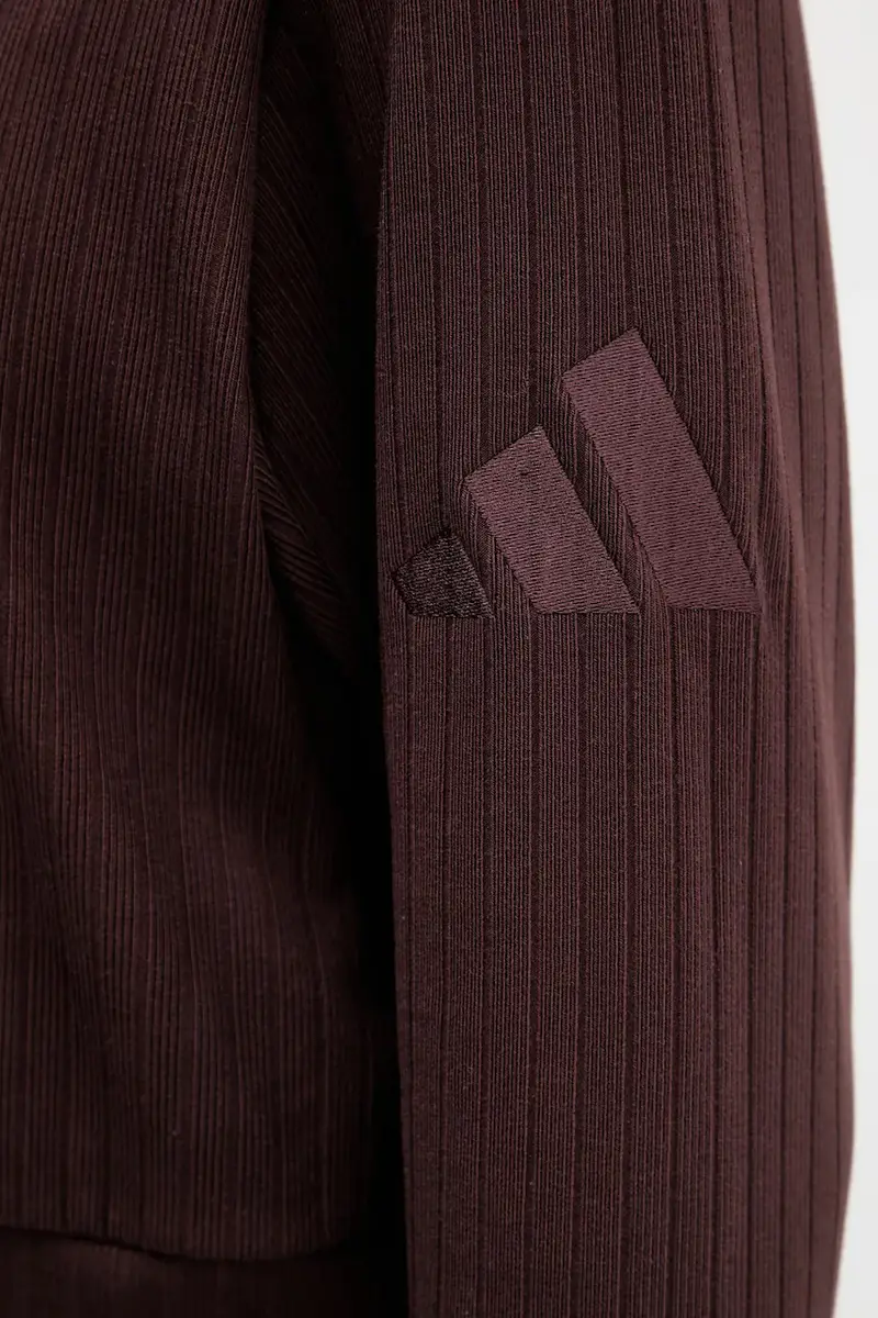 felpa All Szn Winterized donna colore marrone JM5947 miniatura 5