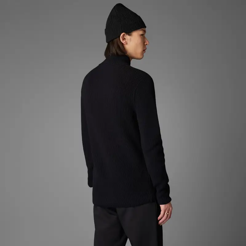 Felpa Anniversary Half-Zip Knit Germany Black miniatura 2
