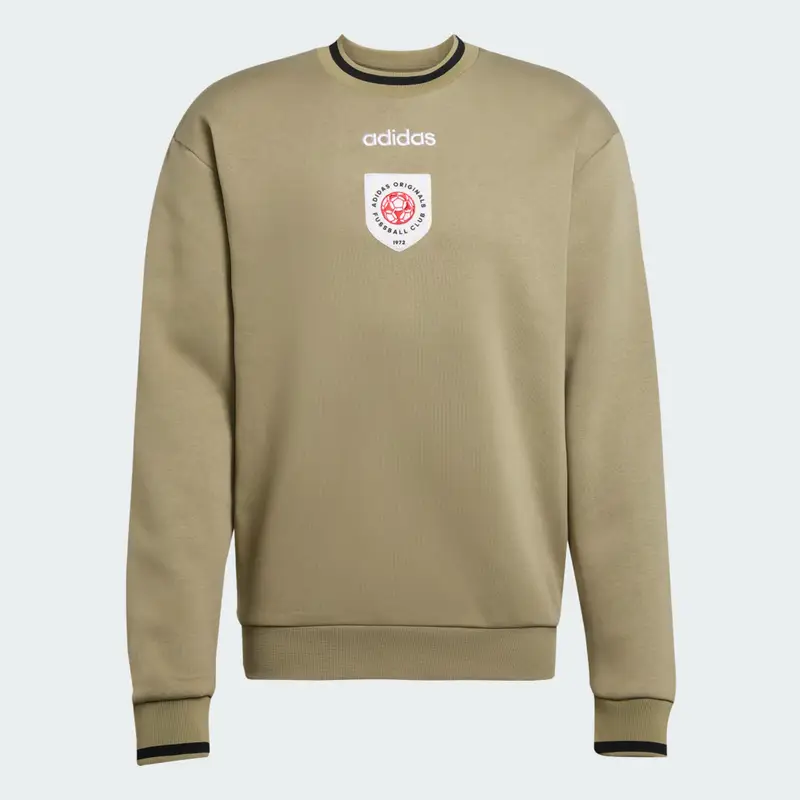 Felpa Badge Crewneck Orbit Green miniatura 4