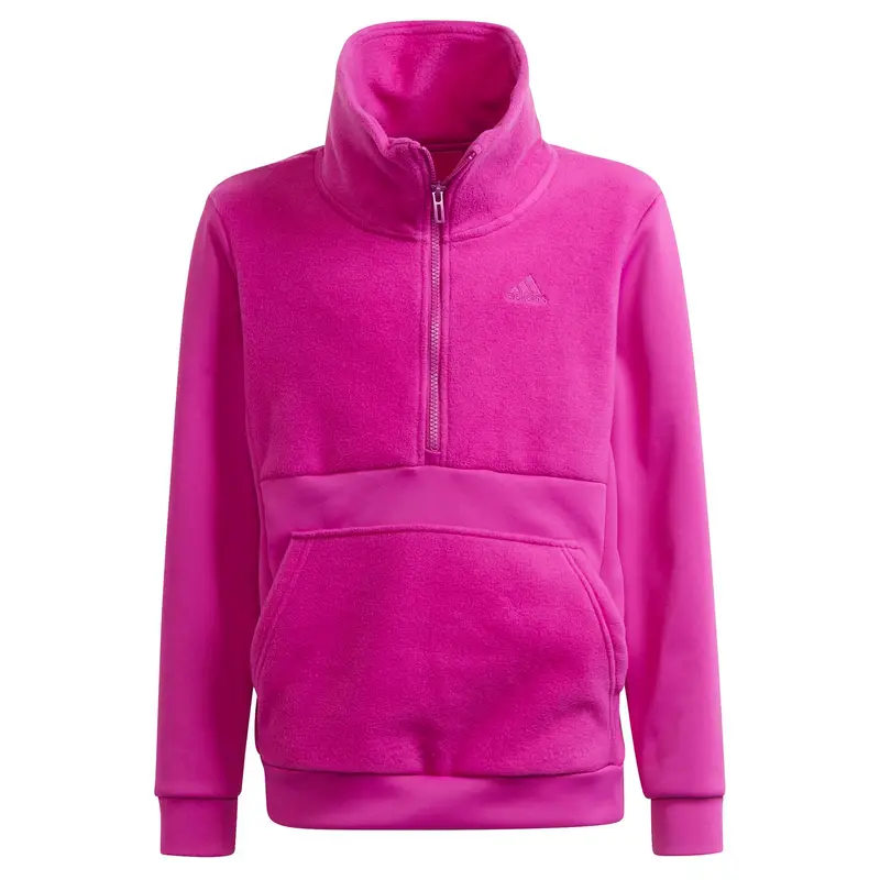 Felpa bambino adidas Designed to Move Fleece Half Zip(Gender Neutral) Rose