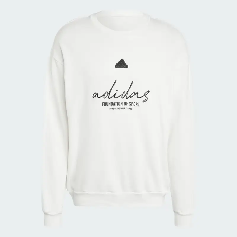 Felpa Brand Love French Terry Off White miniatura 4