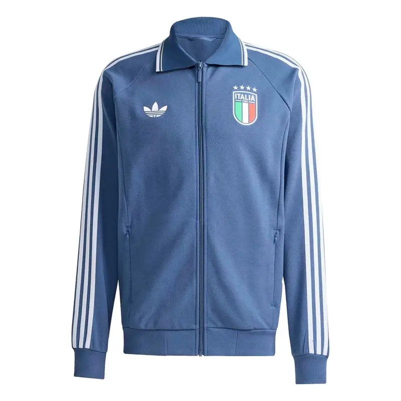 Felpa Calcio Italia Culture Blu Uomo M