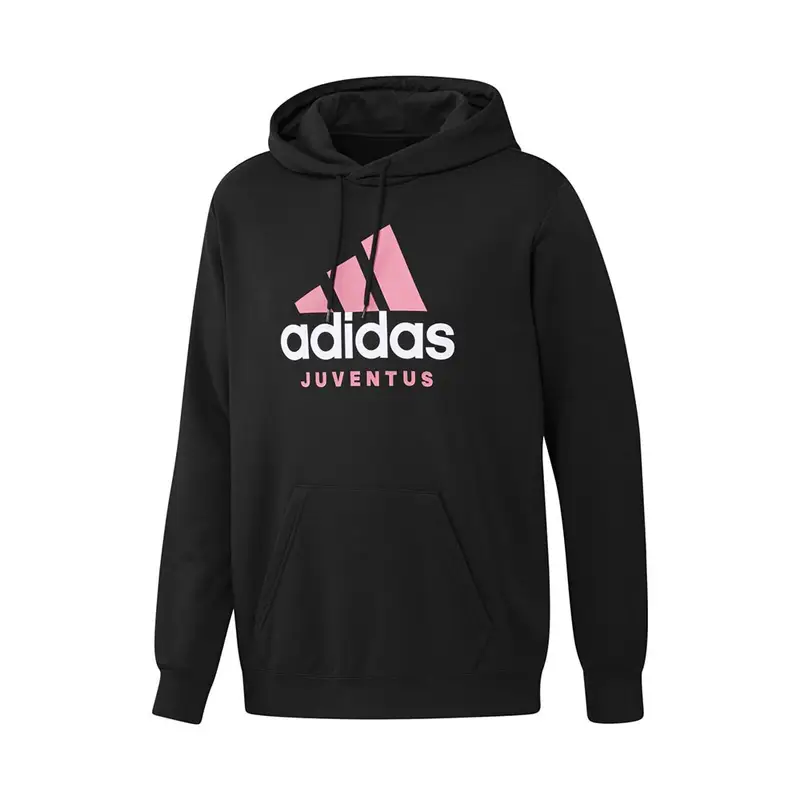 Felpa Calcio Juve Con Cappuccio Dna Gr Nero Bianco Uomo XXL