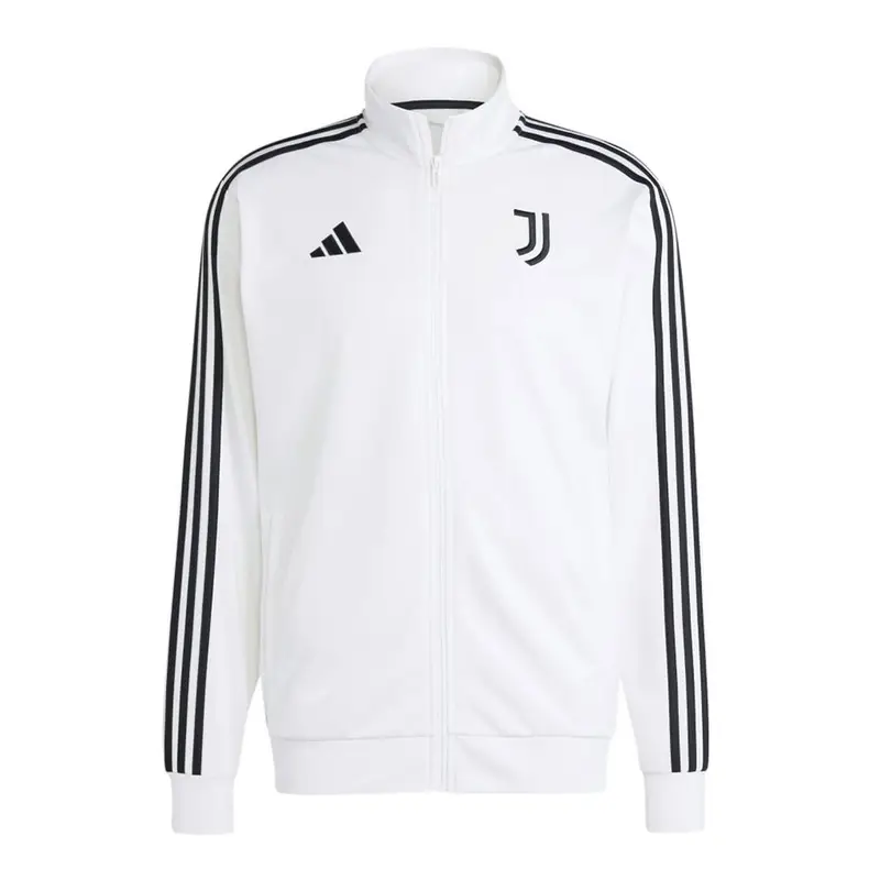 Felpa Calcio Juve Full Zip Dna Bianco Nero Uomo L