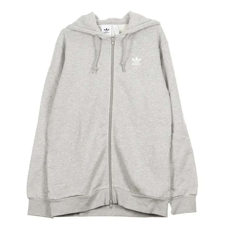 Felpa Cappuccio Zip Uomo Trf Flc Hoodie Medium Grey Heather