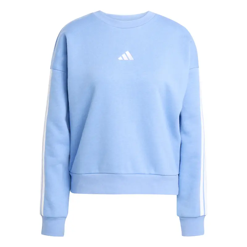 Felpa con 3 bande donna adidas Essentials Bleu