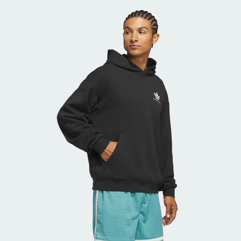 Felpa con cappuccio Adi Sport Design Athlete GFX Black miniatura 3