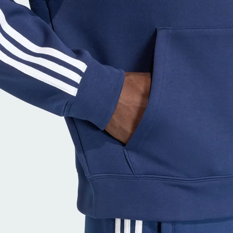 Felpa con cappuccio adidas adicolor Spacer Oversized Night Indigo miniatura 4