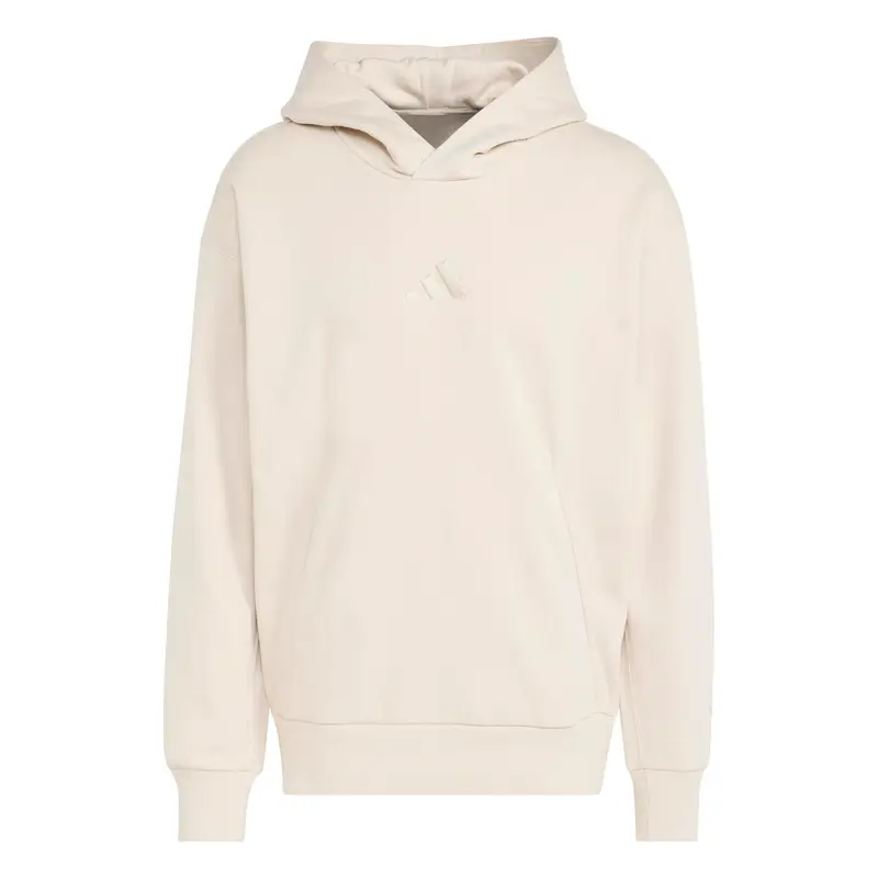 Felpa con cappuccio adidas All Szn Fleece Beige