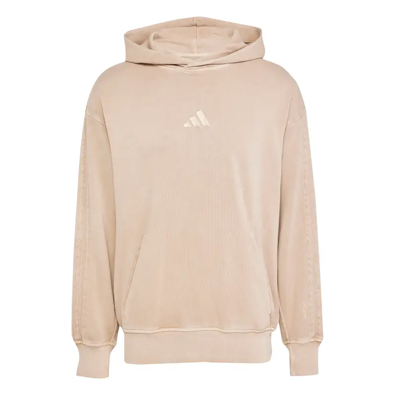 Felpa con cappuccio adidas All Szn Marron