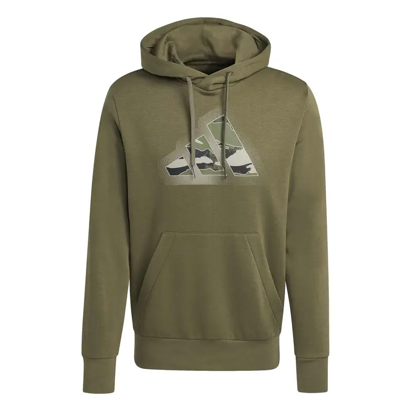 Felpa con cappuccio adidas Camo Modern Vert