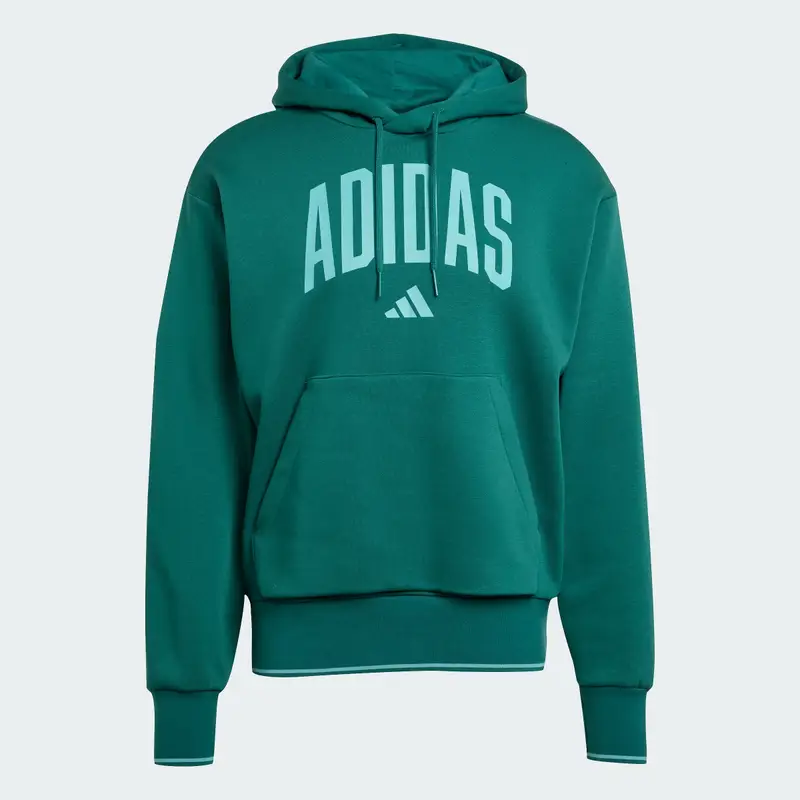 Felpa con cappuccio adidas Collegiate Vert