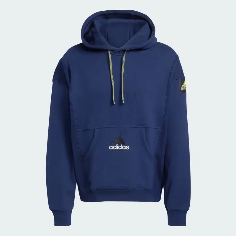 FELPA CON CAPPUCCIO ADIDAS EQUIPMENT A COSTE Night Indigo miniatura 4