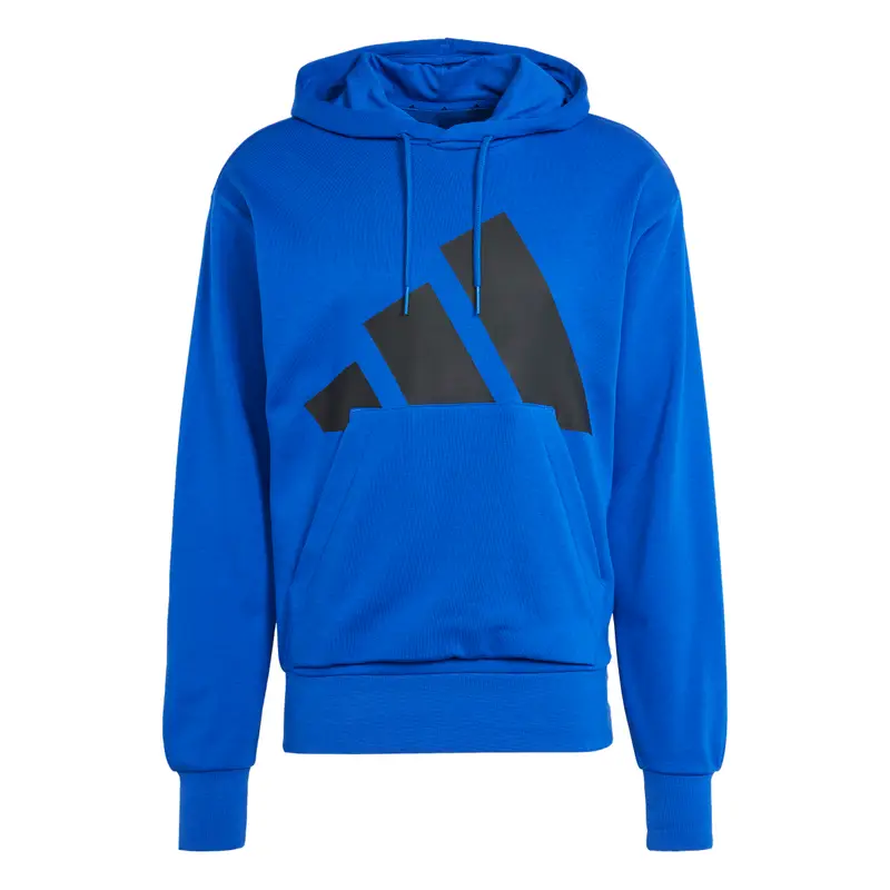 Felpa con cappuccio adidas Essentials Big Logo Bleu