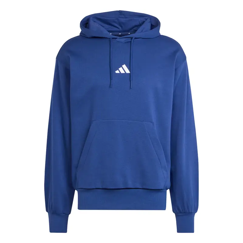 Felpa con cappuccio adidas Essentials Feelcozy Fleece Bleu