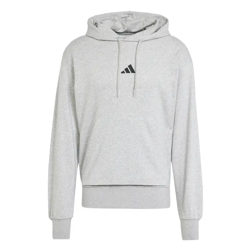 Felpa con cappuccio adidas Essentials Feelcozy Gris