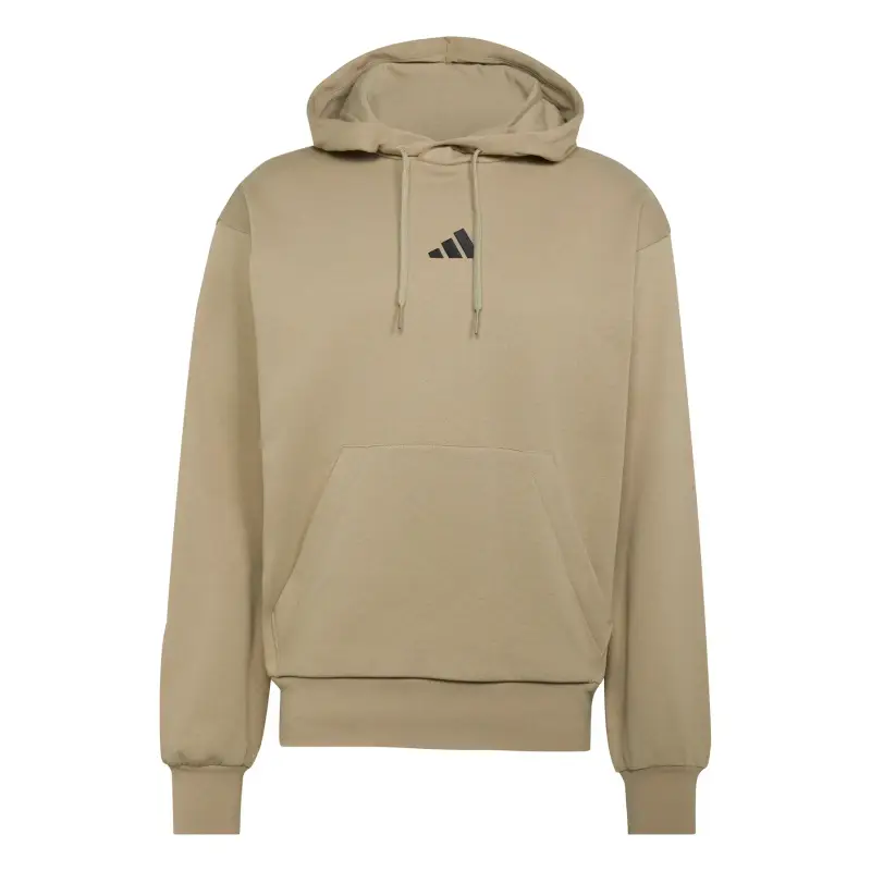 Felpa con cappuccio adidas Essentials Feelcozy Marron