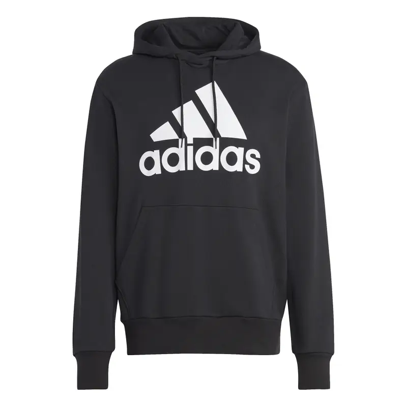 Felpa con cappuccio adidas Essentials French Terry Big Logo Noir