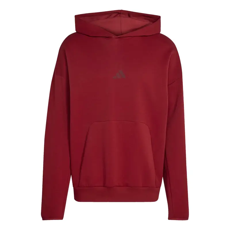 Felpa con cappuccio adidas Future Icons Small Logo Rouge