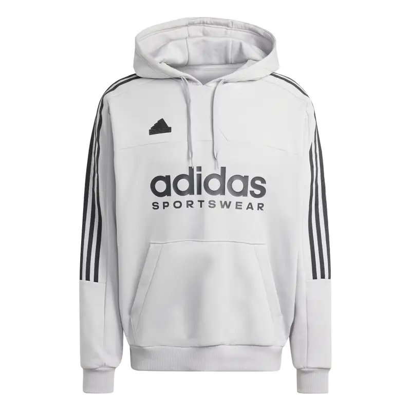 Felpa con cappuccio adidas House Of Tiro Fleece Gris