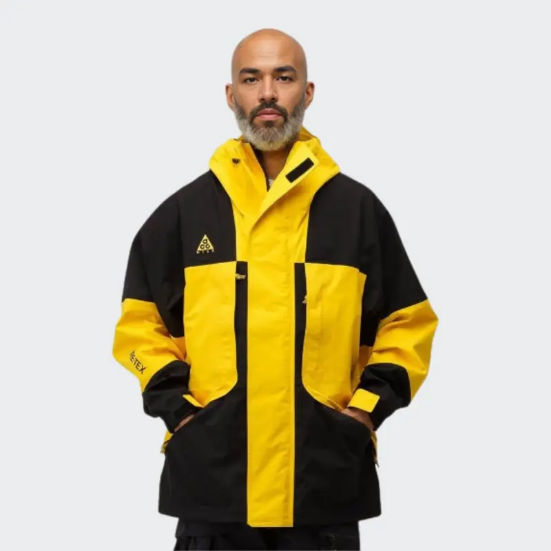 Felpa con Cappuccio Adidas Originals Logo Trifoglio Colorblock Uomo Felpa Nera H46695 L miniatura 5