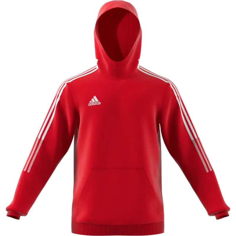 Felpa con cappuccio adidas Tiro 21 Felpa Rouge