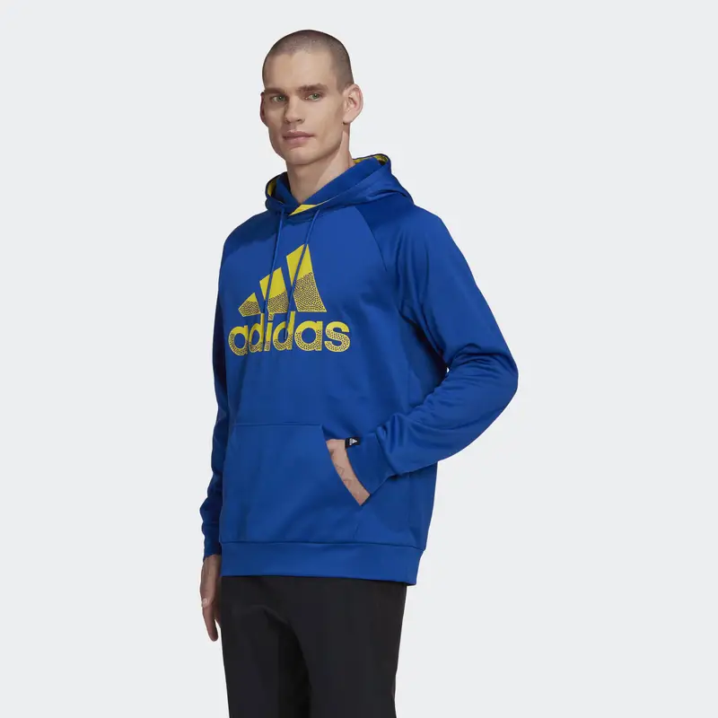Felpa con cappuccio AEROREADY Game and Go Big Logo | Adidas Blu