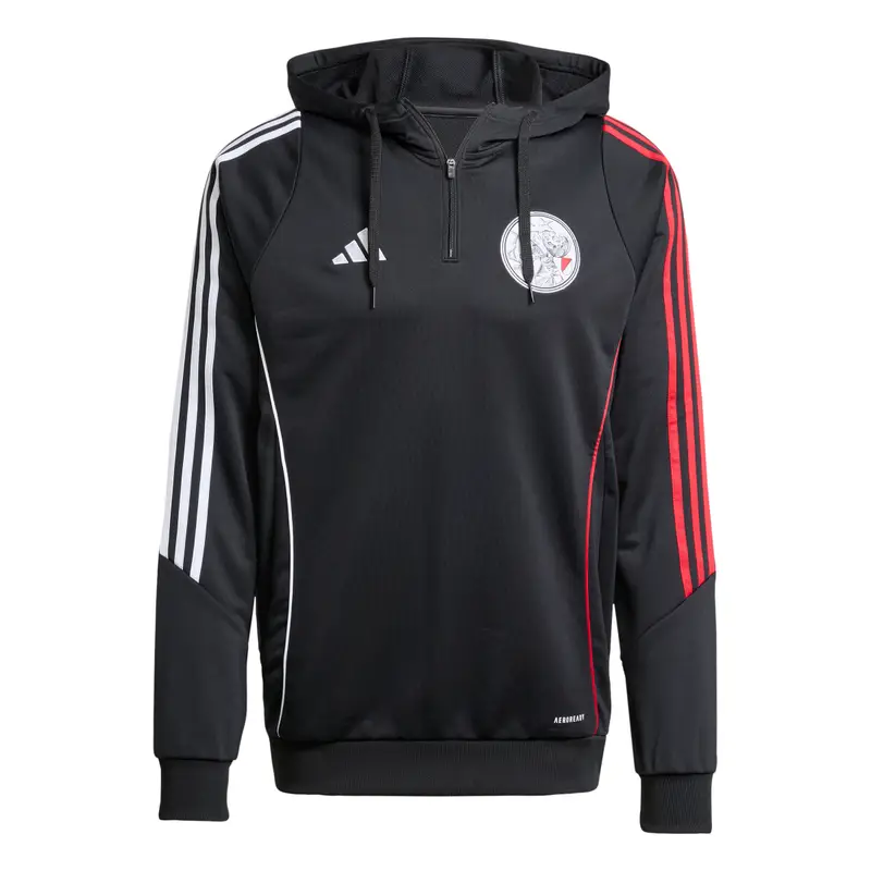 Felpa con cappuccio Ajax Amsterdam Tiro 24 Noir