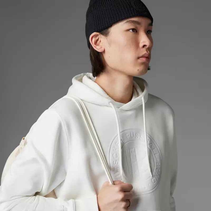 Felpa con cappuccio Anniversary Germany Off White miniatura 3