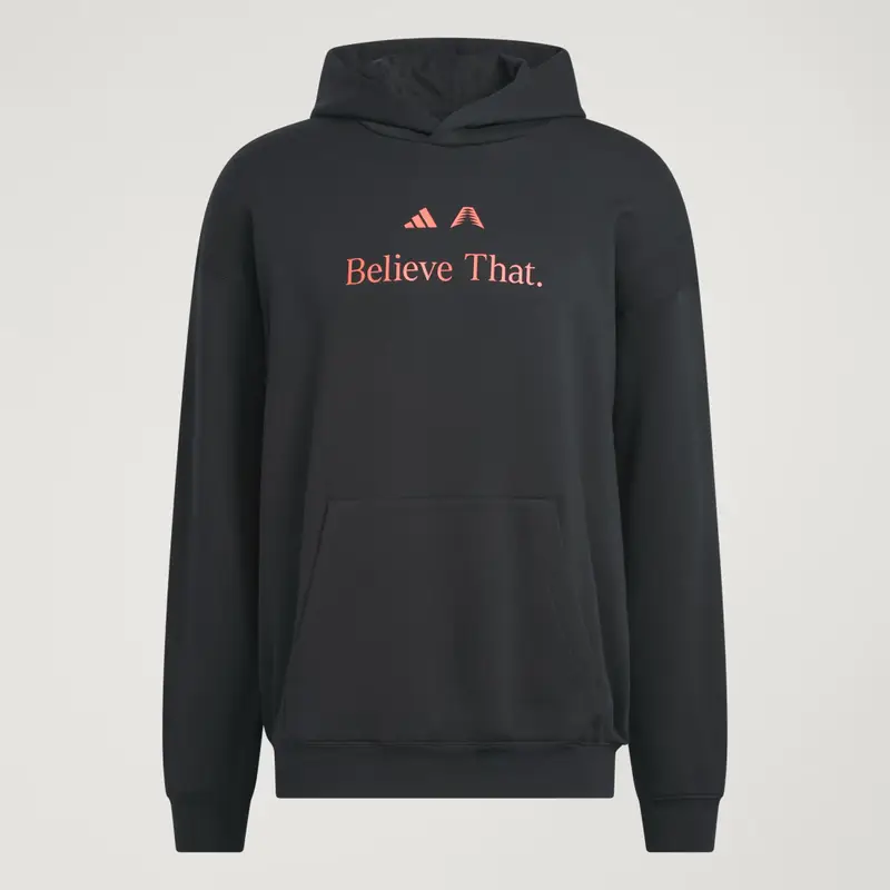 Felpa con cappuccio Anthony Edwards Believe That Black miniatura 4