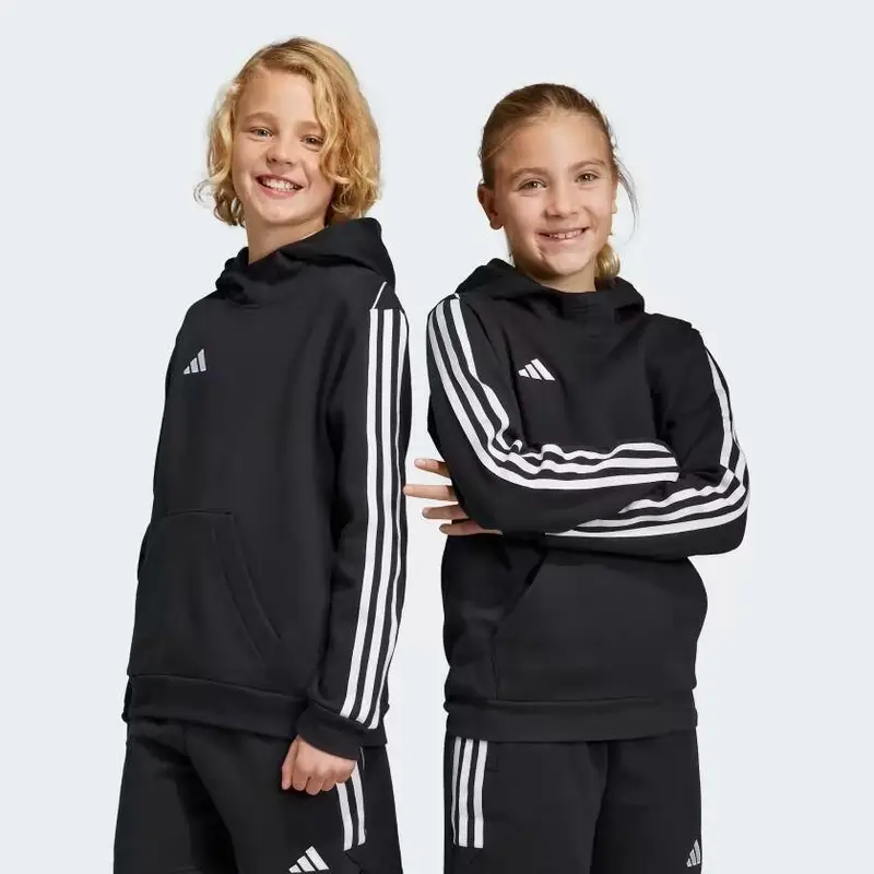 Felpa con cappuccio bambino adidas nero | Adidas