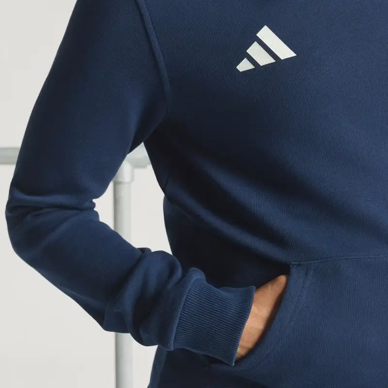 Felpa con cappuccio BMW Berlin-Marathon 2025 City Collegiate Navy miniatura 4