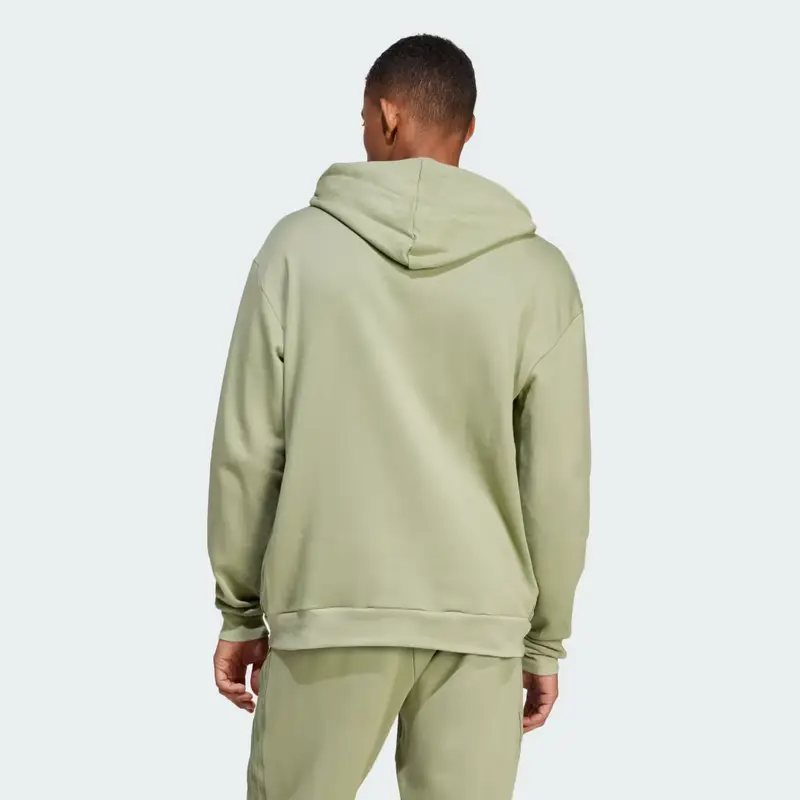 Felpa con cappuccio Brand Love French Terry Tent Green miniatura 2