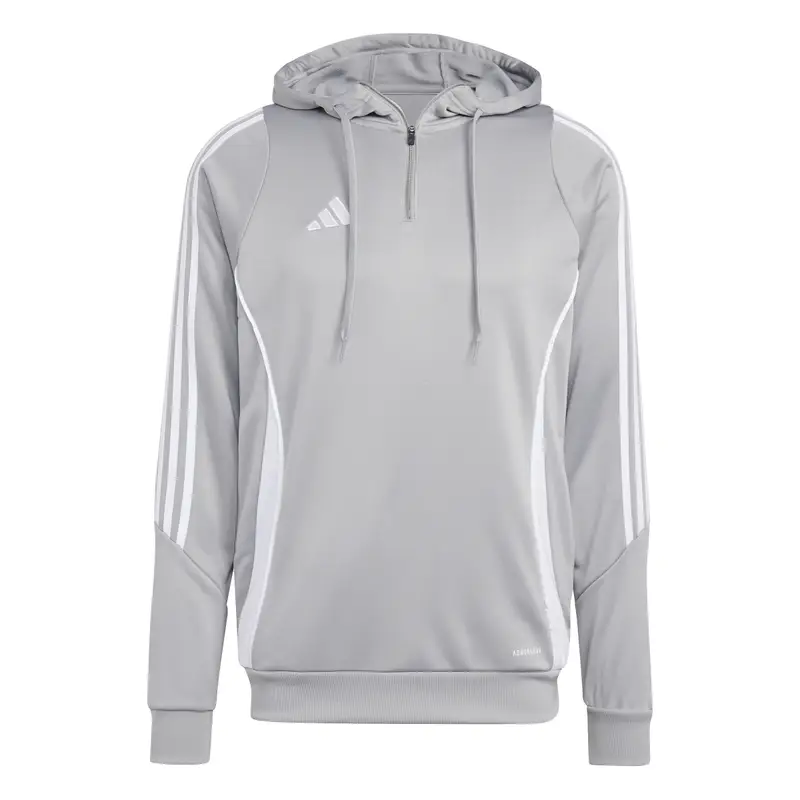 Felpa con cappuccio da allenamento adidas Tiro 24 Gris
