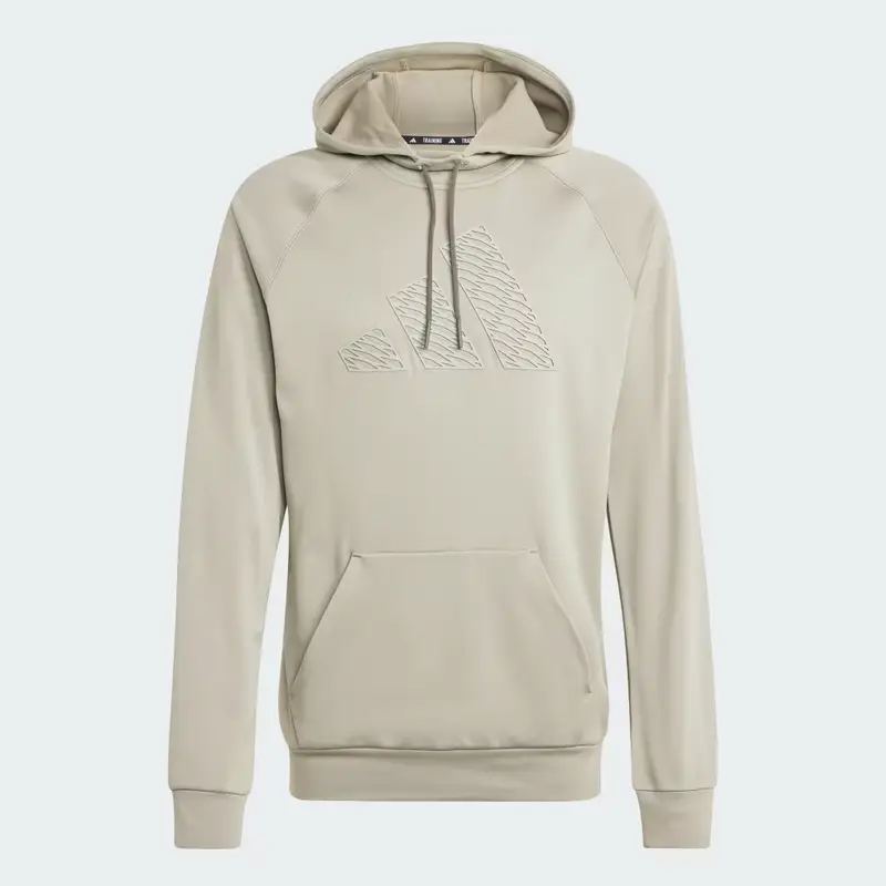 Felpa con cappuccio da allenamento Game and Go Big Logo Silver Pebble miniatura 4